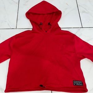Victorias Secret Cropped Hoodie Size M
